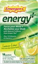 Emergen-C Energy+, cu vitamine B, vitamina C și cafeina naturală de la ceai verde (18 Conte, afine Acai aroma) Dietary Supplement Drink Mix, 0.33 Ounce pulbere Pachete