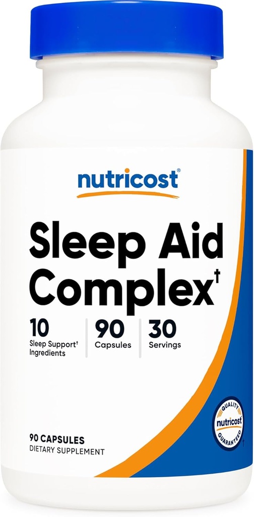 Nutricost Sleep Aid Complex 1330mg Serving (90 Capsules) - 30 Servings
