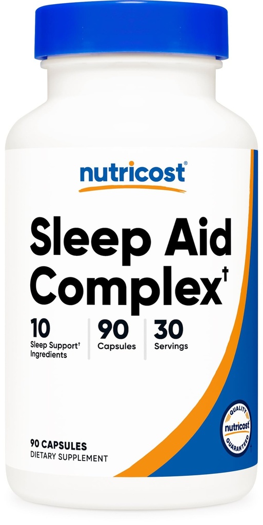 Nutricost Sleep Aid Complex 1330mg Servire (90 capsule) - 30 Serviri