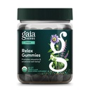 Gaia Herbs Relax Gummies - Sprijină sentimente calme - cu concentrat de suc organic de mere și suc de lămâie - 45 gume (15 serviri)