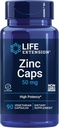 Life Extension Lysine 620mg and Zinc 50mg - 100 Vegetarian Capsules and 90 Vegetarian Capsules