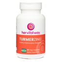TurmerZing C-14 Tested Turmeric și Ginger pentru răspuns inflamator sănătos, 95% Curcumins 5% Gingerols