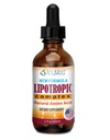 ANUMED - Lipotropic Complex Picături lichide cu vitamina B12, B6, Acid folic, colină, Inositol pentru Sănătatea Ficatului, Cleanser Natural, Detox + Boosts Nivele de energie naturală. Vegan, Non-GMO, Gluten-Free (2oz)