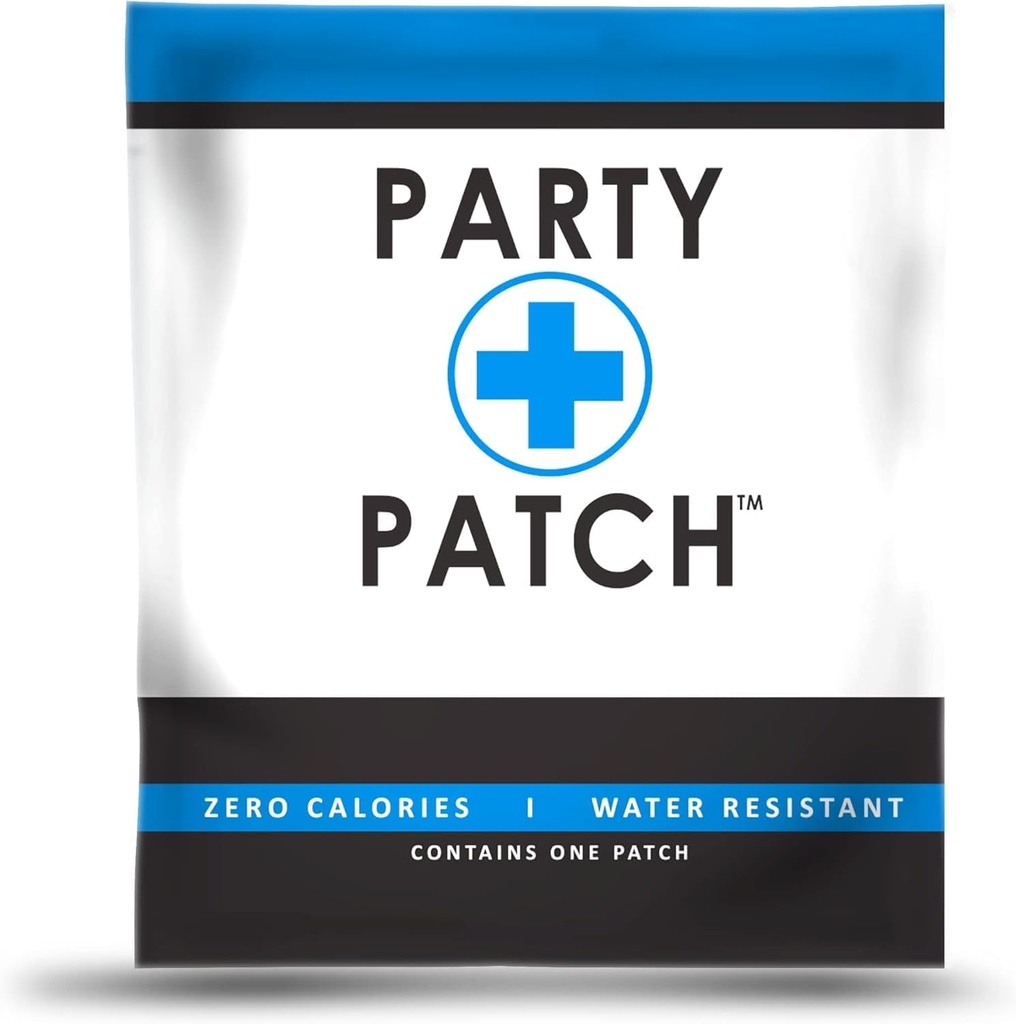 Zero Calorii, Patch de recuperare rezistent la apă pentru petreceri și nopți - 5 Pack