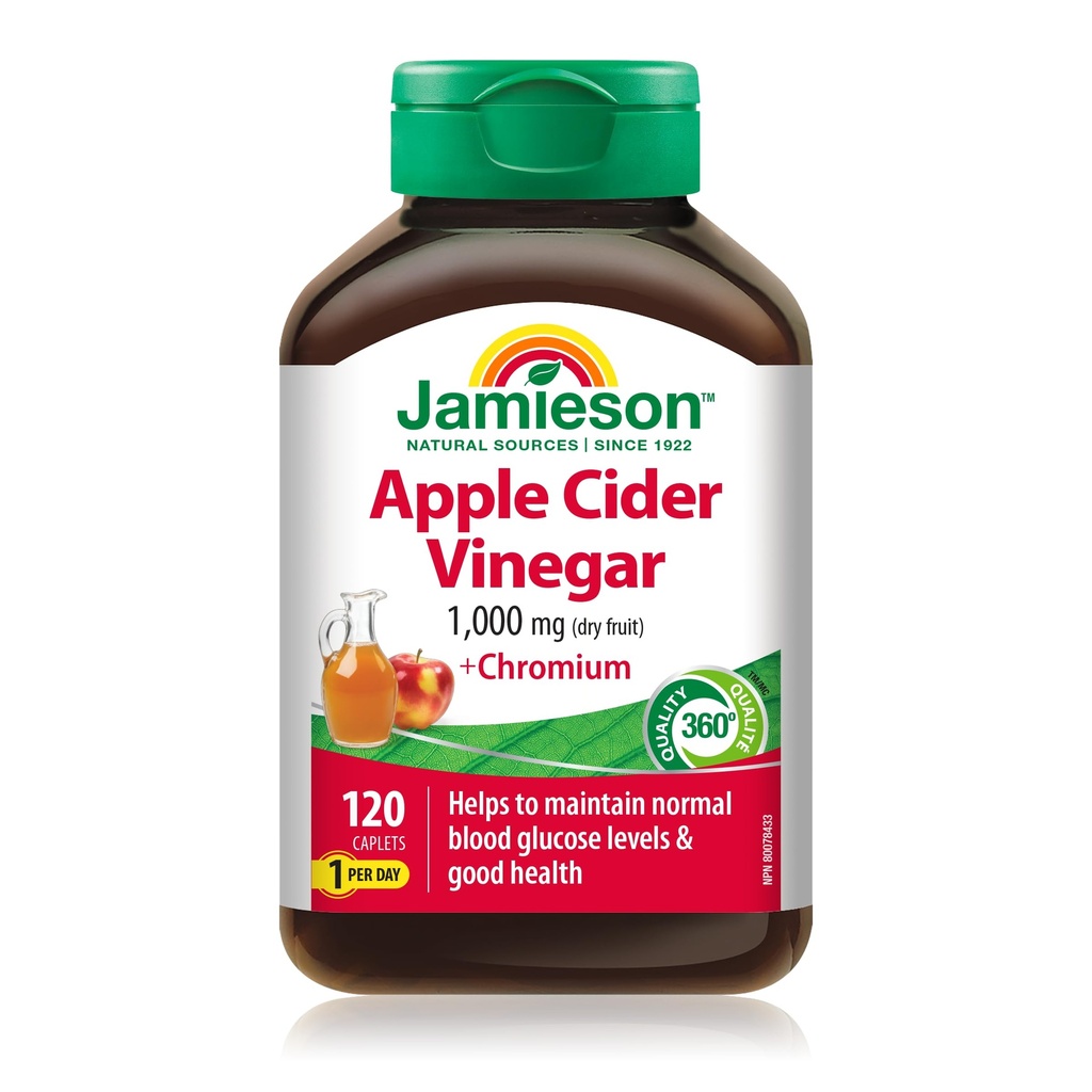 Jamieson Apple Cidru Otegar & Crom, 120 caplete