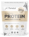 Zurvita - Vanilie Creme Proteine - Proteine, Probiotice, Nu Îndulcitori artificiali, 24+ Vitamine & Minerale, 140 Cal/Scoop - 26oz (20 Serviri)