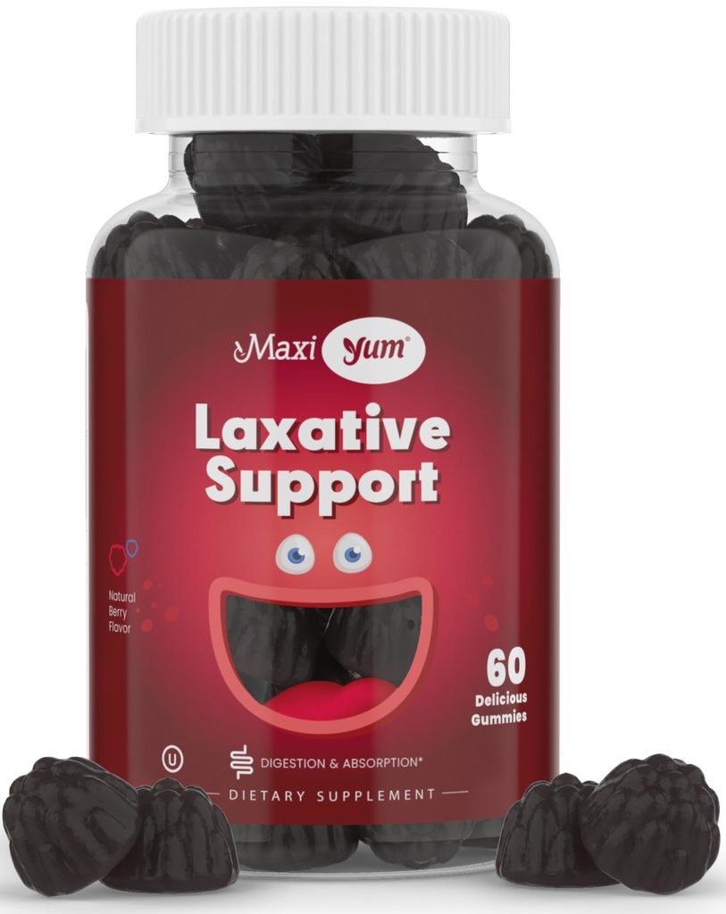 Maxi Sanatate Gumiile Laxative Naturale pentru Adulti si Copii 
