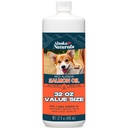 Alaska Naturals Wild Alaskan Somon supliment ulei de pește pentru câini Piele și haină cu EPA DHA Omega 3 Acidi grasi Lichid alimente Topper 32 oz.