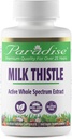Paradise Herbs Milk Thistle 75:1 80% Capsule vegetariene, 60 Conte