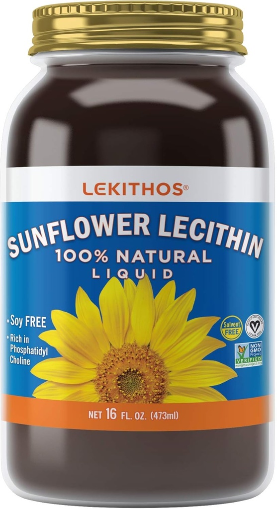 Toate Lecitina fără OMG fără gluten (16oz)