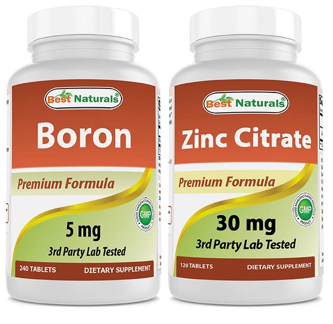Bor 5 mg & Zinc Citrat 30 mg