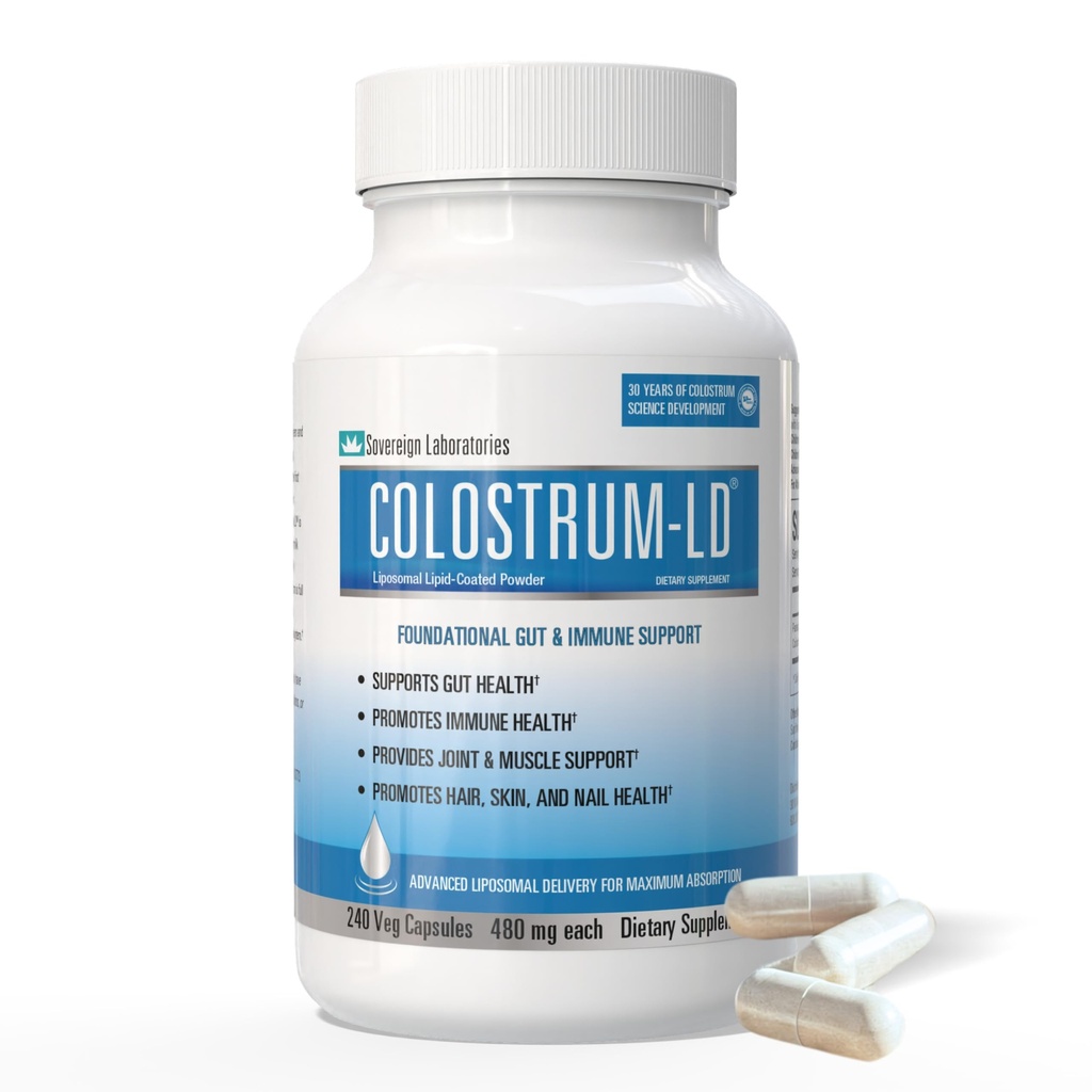 Capsulele de colostrum-LD Colostrum cu livrare lipozomală - absorbţie mare - 240 capsule