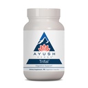Ayush Herbs Trifal Digestive Suport cu Amla - Triphala Supliment pentru femei si barbati, Promoveaza Digestie echilibrata, Antioxidant bogat, Făcut cu ingrediente organice - 90 Capsule vegetariene (1 Conte)