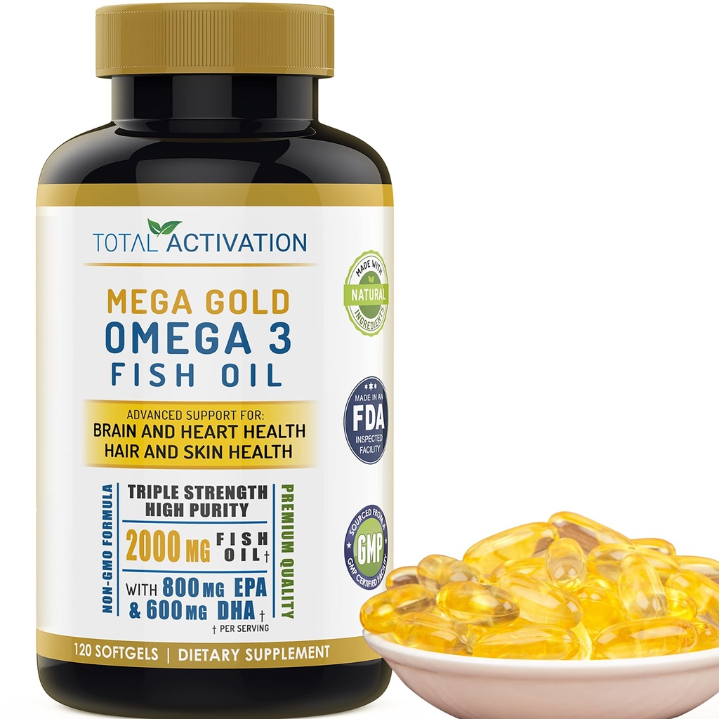 Omega 3 supliment de ulei de pește 
