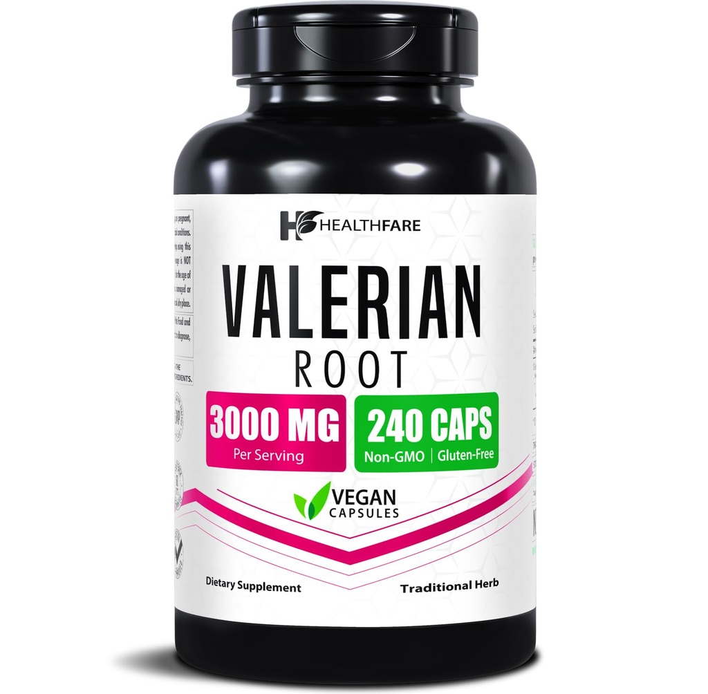 Healthfare capsule de rădăcină Valerian 