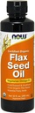 Ulei de semințe de in 12 Oz (Certified Organic Non GE) - ACUM alimente