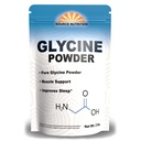 Pulbere de glicină (2 lbs) - Promovează somn odihnitor, energie musculară și de rezistență, memorie și suport de cogniție (Geanta de siguranță)