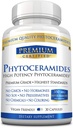 Fitoceramide 350 mg de la 100% grâu -Vitamin A, C, E și D3 - Pielea de imbatranire inversa, Umiditatea și repararea pielii - 100% Natural pur - 30 capsule - Vegan prietenos