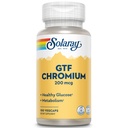 Capsule de crom Solaray GTF, 200mcg, 100 Count