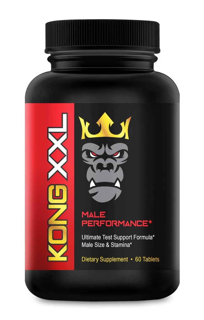 Kong XXL- Ultimate Pastile masculine de performanţă şi extindere pentru bărbaţi- Adăugaţi 3-6
