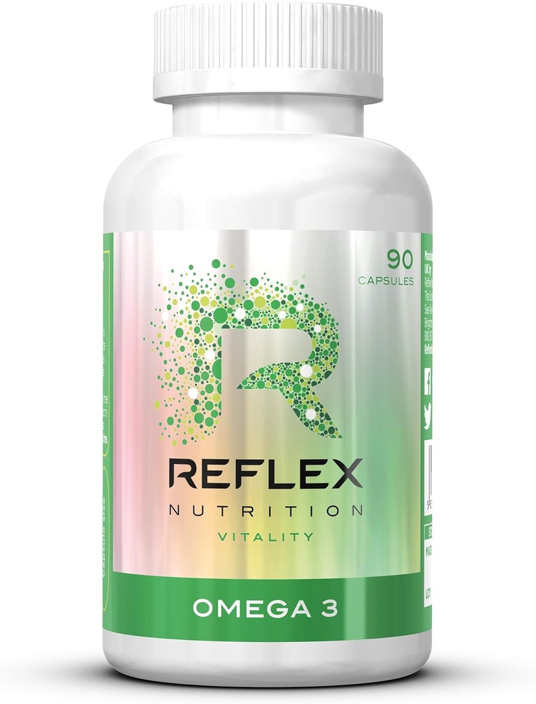 Nutritie Reflex Omega 3 - 90 x 1000mg Caps
