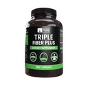 Ingrediente originale pure Triple Fiber (365 capsule) No Magneziu sau Rice Fillers, întotdeauna pură, Lab verificat