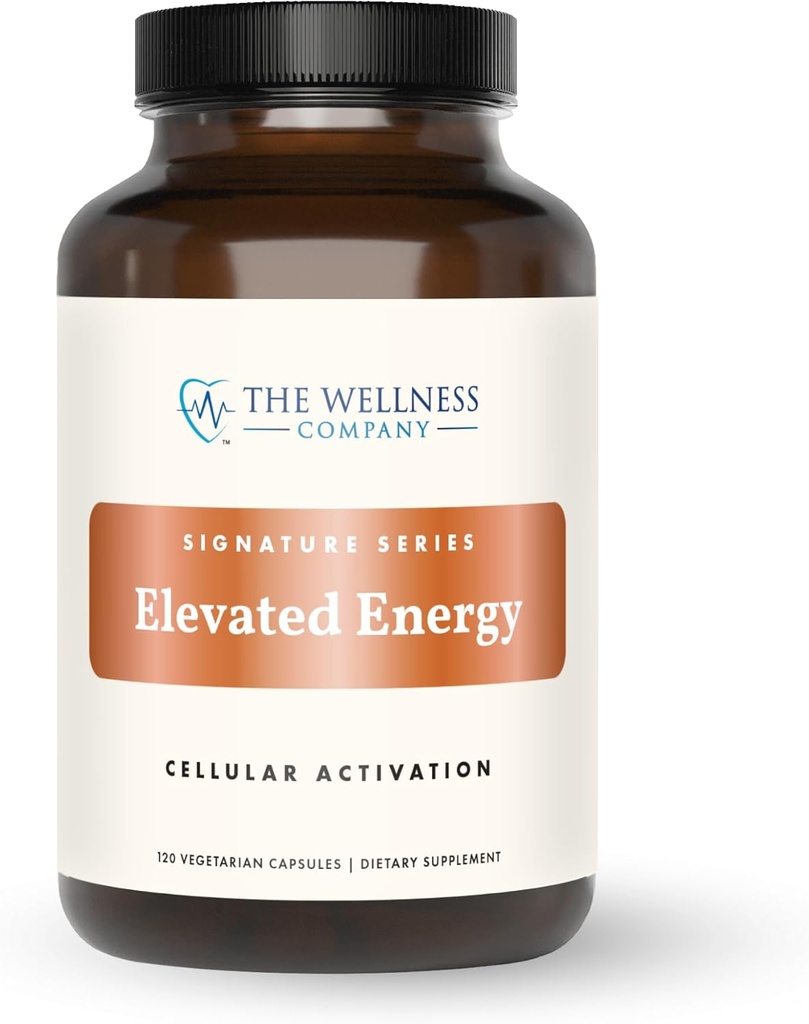 Compania Wellness Energetic Energetic Ridicat 120 Capsule (2 lună de aprovizionare) 