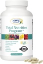 NGC Naturals Total-Nutrition Program Multivitamine cu enzime Plus Prebiotice și Probiotice Supliment, Îngrijire completă pentru bărbați și femei, Vegetarian Natural total alimente vitamine, 270 capsule