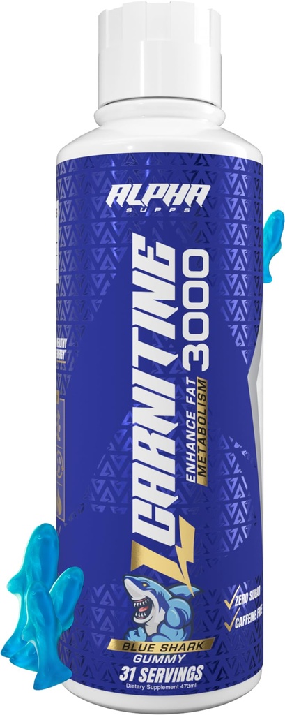 Alpha Supps L Carnitine lichid 3000 
