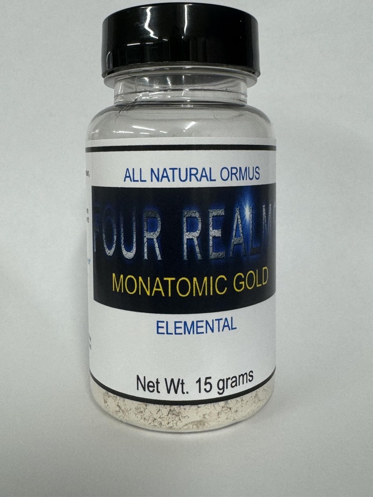 Patru Tărâmuri Monatomic aur monoatomic Elixir 15 Grams - Ormus - Orme, coloidal - Zero Sare sau Fillers