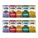 Laird Superfood Proteina Functionala Barul de Psihologie Dar mai bine cu ingrediente reale, Ciuperci functionale 10g Proteina pe bază de plante, 6g Fibră - non-GMO - 5 Aroma Pack Varietati, 10 Conte (Pachet de 1)