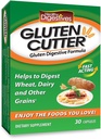 Digestive sănătoase Gluten Cutter Enzyme Formula - ajută la îmbunătățirea corpului dvs. Gluten Digestia și asista la spargerea grâu, lactate și alte cereale - capsule - 30 Serviri
