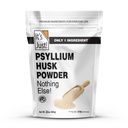 E doar! - Psyllium Husk Powder, Easy Mixing Dietarial Fiber, Curățați-vă sistemul digestiv, Finely Ground Powder, Ideal pentru Keto Baking, Non-GMO (Unflavored, 24oz (Pachet de 1)