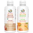 MaryRuth Organics Cordyceps Liposomal (Maple Spice) & Vitamina C (Citrus & Vanilla) 