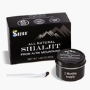 Sayan Pure Altai Shilajit Resin - 15 Grams, 2 Luna de aprovizionare - Eficacitate mare Organic Acid fuzelian Supliment pentru femei și bărbați pentru a sprijini sistemul imunitar, energie, & detox - Vegan, non-GMO
