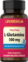 Lindberg L Capsule de glutamină pentru femei şi bărbaţi 500 mg 