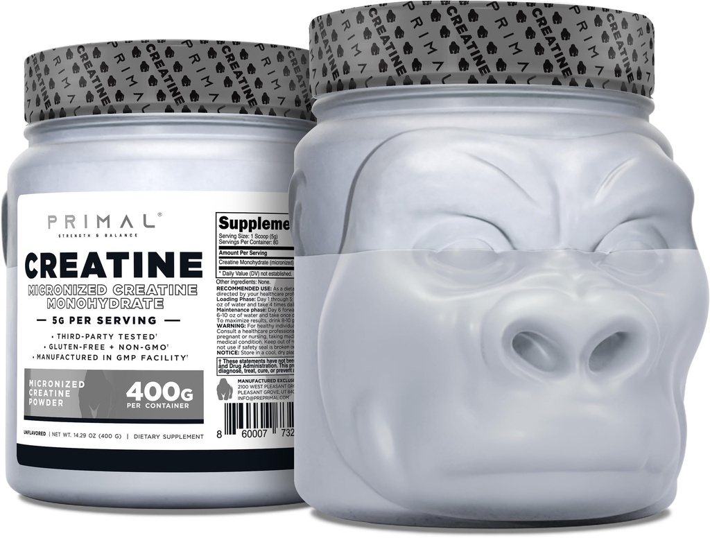 Creatura primara monohidrat pulbere (400 Grams) 