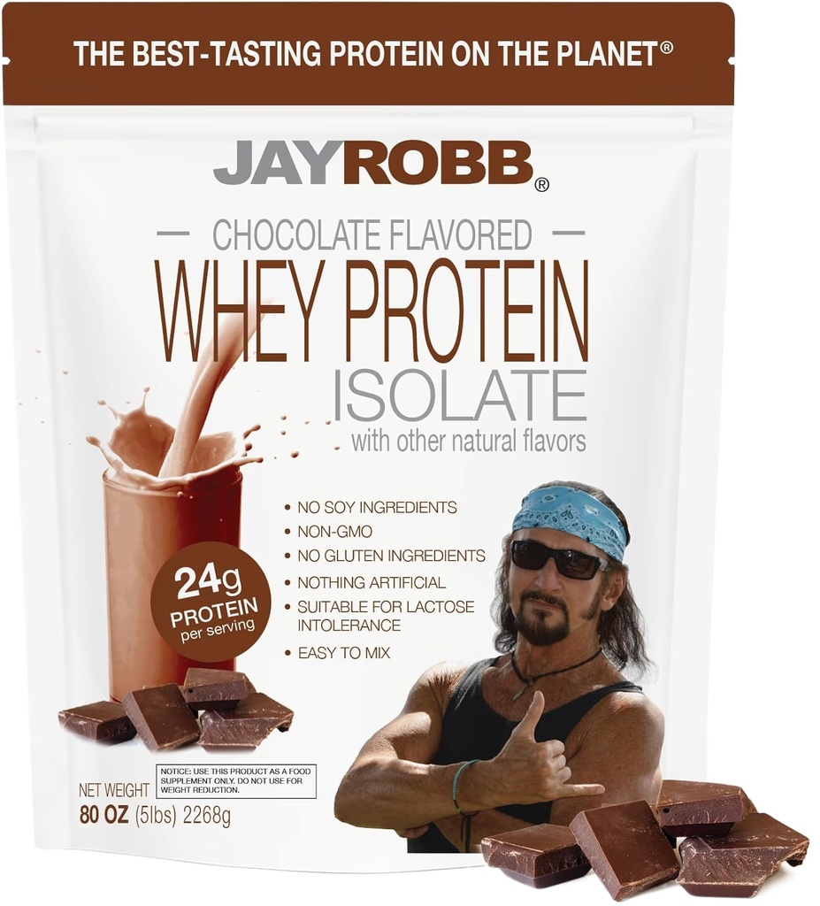 JAYROBB Whey Proteine (5 lire, ciocolată)