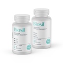 Biosil Colagen Booster Supliment - 60 capsule lichide, ambalaj de 2 - brevetat ch-OSA Activator pentru piele, păr, unghii și articulații - Sprijină producția naturală - 60 de zile de aprovizionare