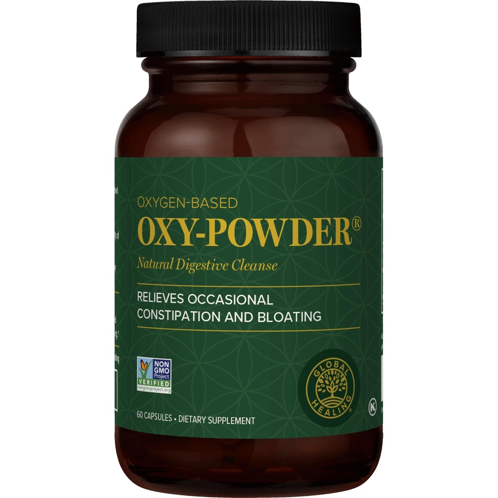 Global Vindecarea Oxy-Powder Colon Cleanse, Constipație Relief pentru femei și bărbați, Oxid de magneziu Colon Cleanser & Detoxifiere pentru pierderea in greutate, Gut Cleanse Detox pentru femei și bărbați