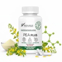 Noua Zeelandă - Palmitoiletanolamidă 600mg + luteolin - Suplimente Micronizate pentru mazăre - 120 capsule Vegane