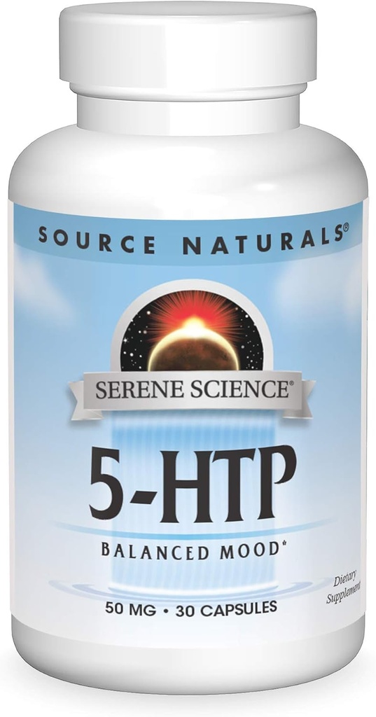 Serene Science 5-HTP, 50mg - 30 capsule