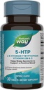 Natura's Way 5-HTP, L-5-Hidroxitriptofan, ajută face serotonina pentru a promova un Outlook pozitiv*, vitamina B6, vitamina C, extract Griffonia Bean, 30 comprimate (Packaging May Vary)