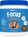Nutricost Nutrizen AM Focus Adaptogene Mushroom Drink (Hot Cocoa Flavored) 30 Serviri - Include Reishi, Lion's Mane, Shiitake, Cordyceps