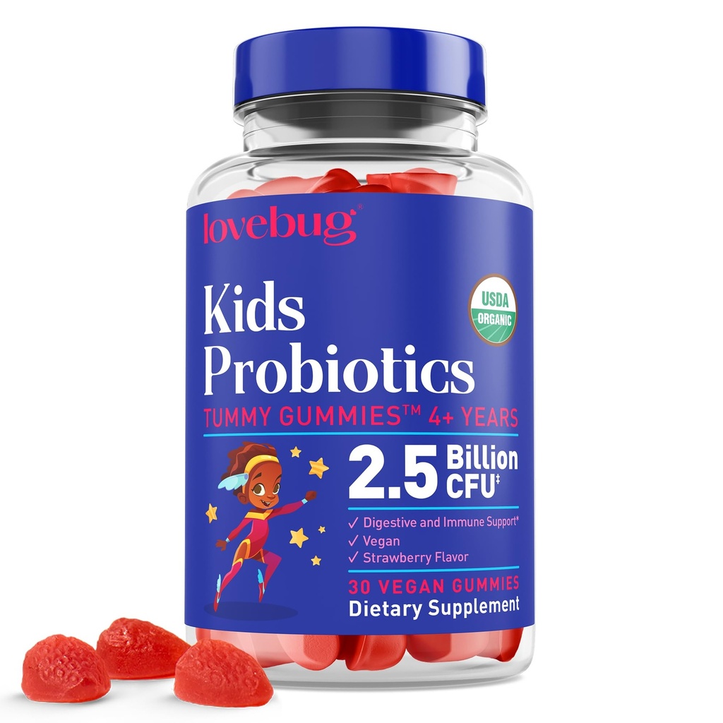 LOVEBUG copii Gume probiotice 