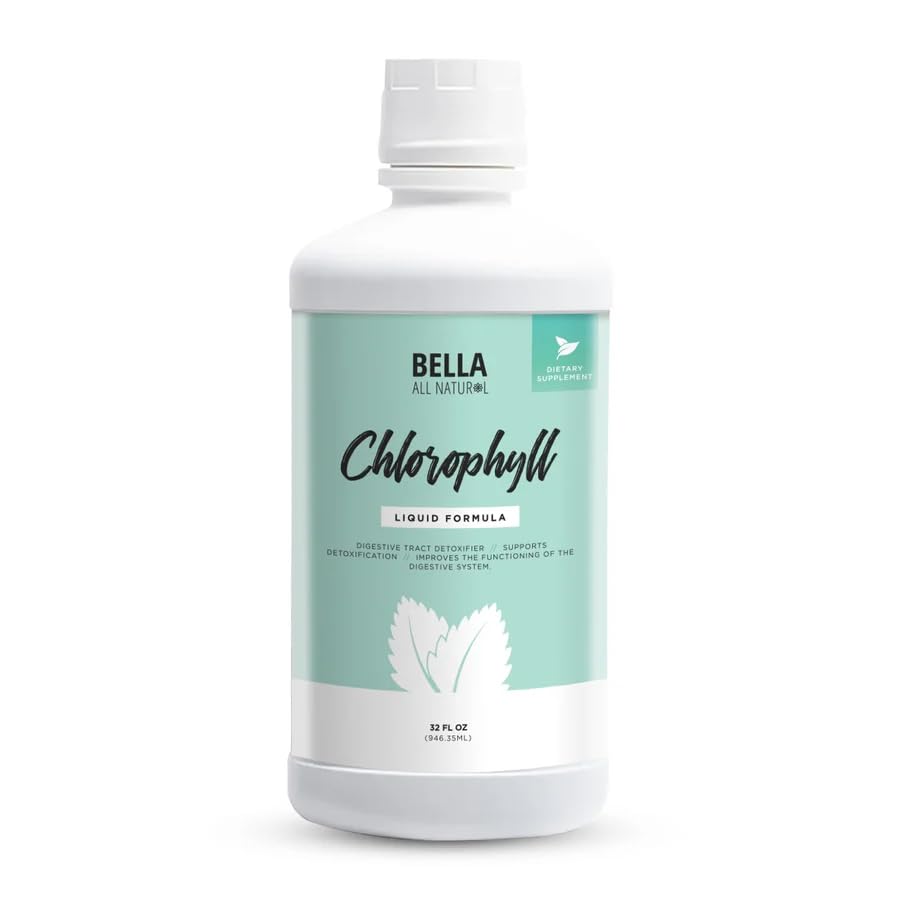 Bella Toate Clorofila lichid natural scade anti-îmbătrânire 