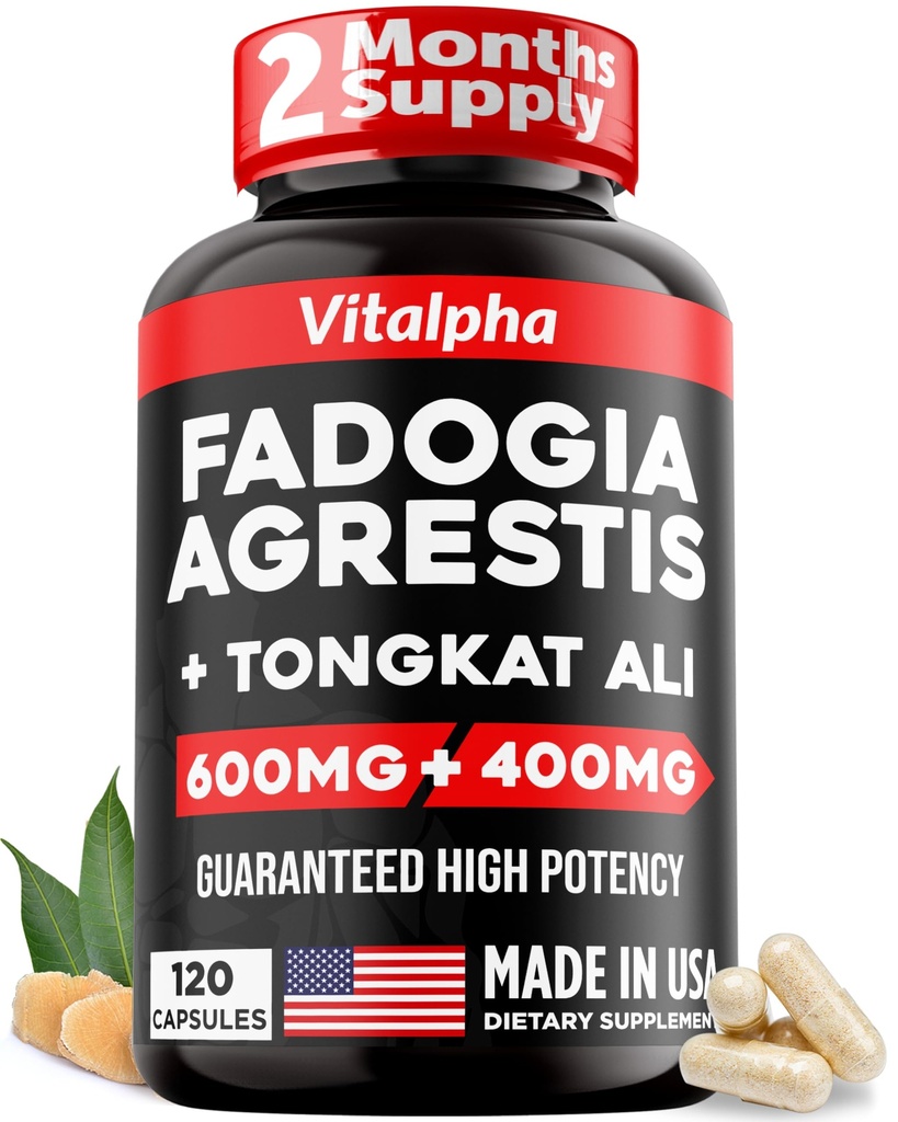 Ultra concentrat 86,000 mg Fadogia Agrestis Tongkat Ali Blend 