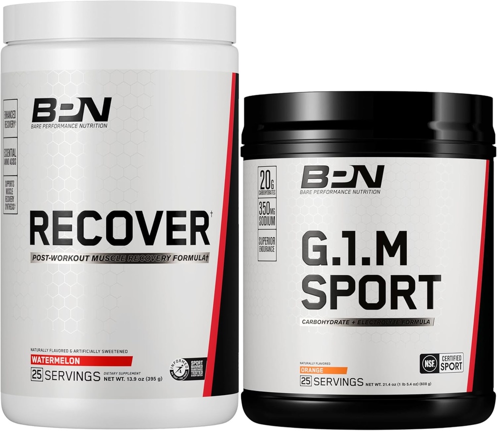 BARE PERFORMANŢĂ NUTRIŢIE BPN Recovery & G1M Orange Bundle