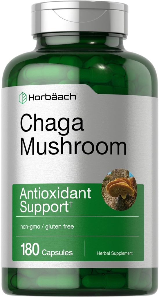Horbäach Chaga Capsule de ciuperci 