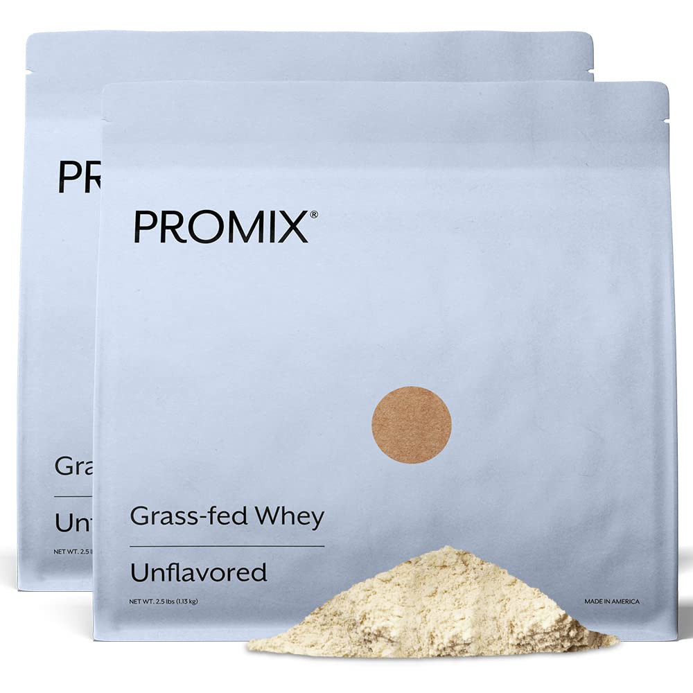 ProMix Nutrition Whey Proteine Powder, Nearomated - Grass-Fed - 